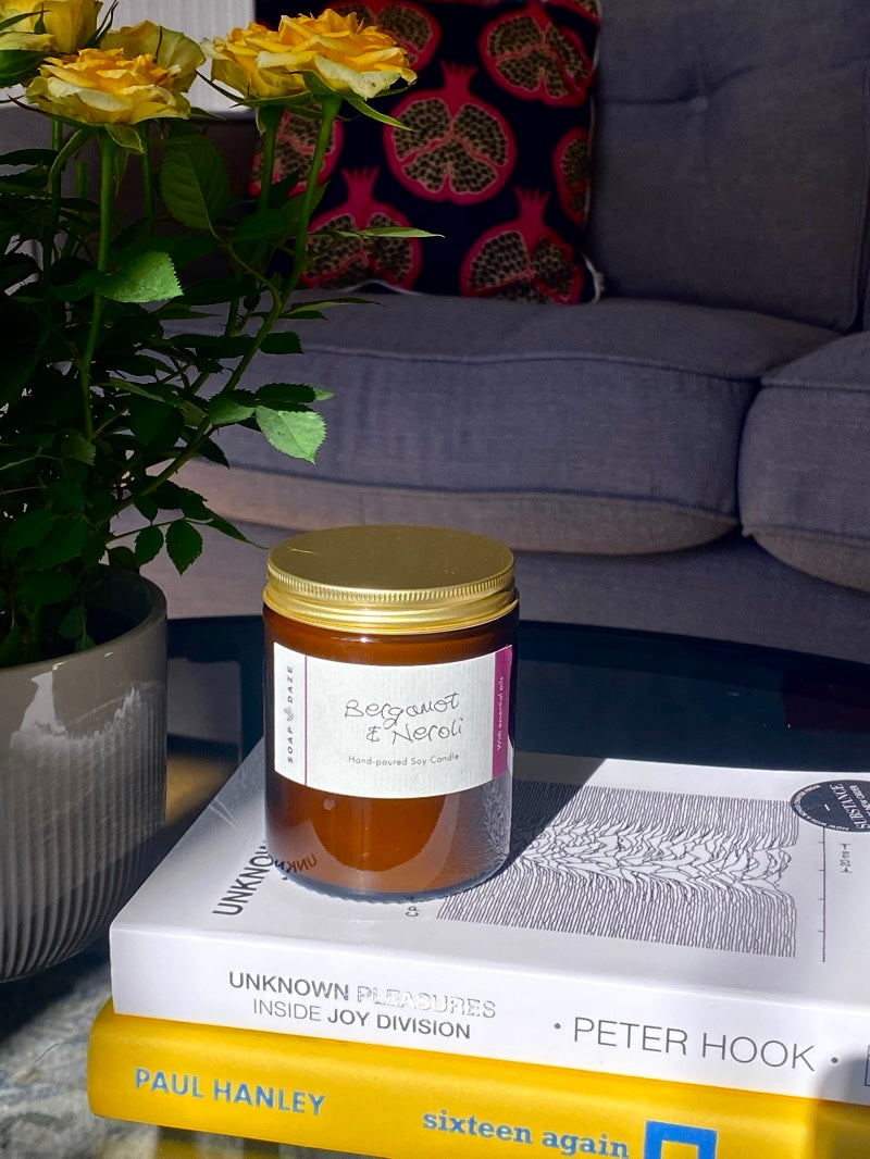 Bergamot and Neroli Soy Wax Candle