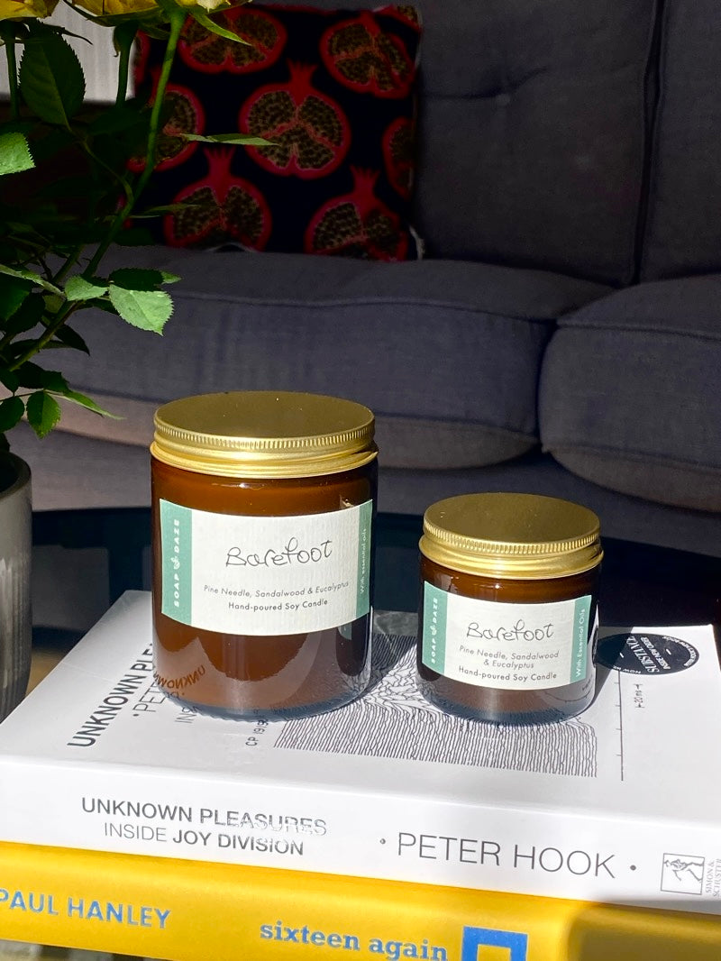 Barefoot Soy Wax Candle