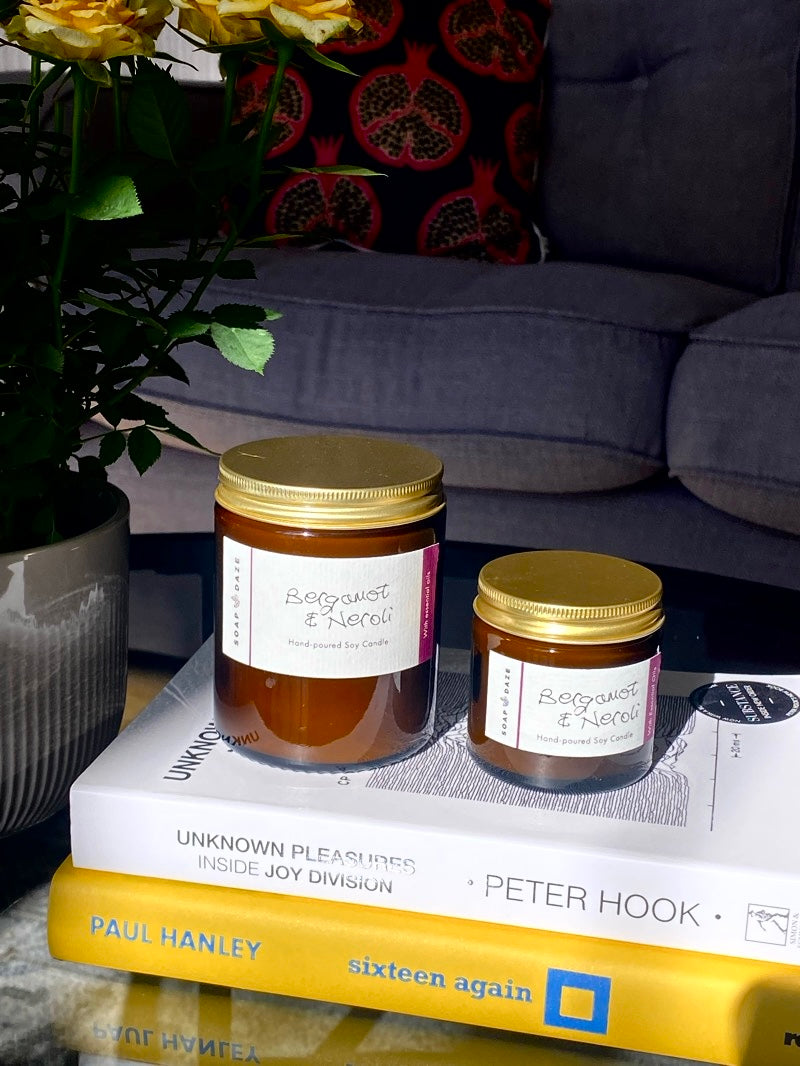 Bergamot and Neroli Soy Wax Candle