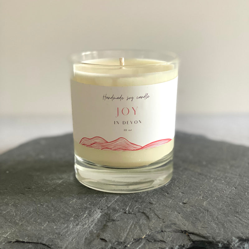 Personalised Joy Candle, Large