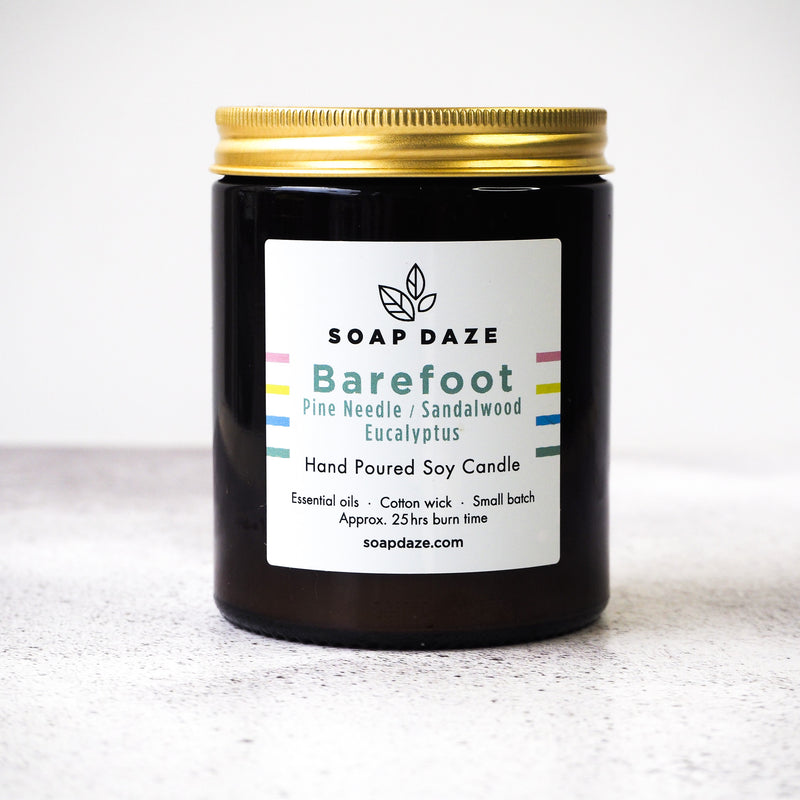 Barefoot Soy Wax Candle