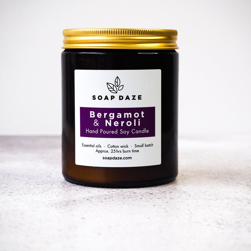 Bergamot and Neroli Soy Wax Candle