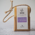 Lavender and Orange Soap on a Rope