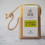 Lemon and Lime Soap on a Rope hi