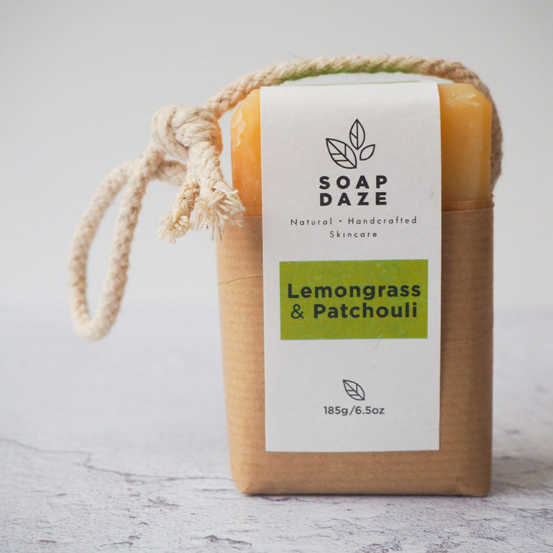 Lemongrass and Patchouli Soap on a Rope