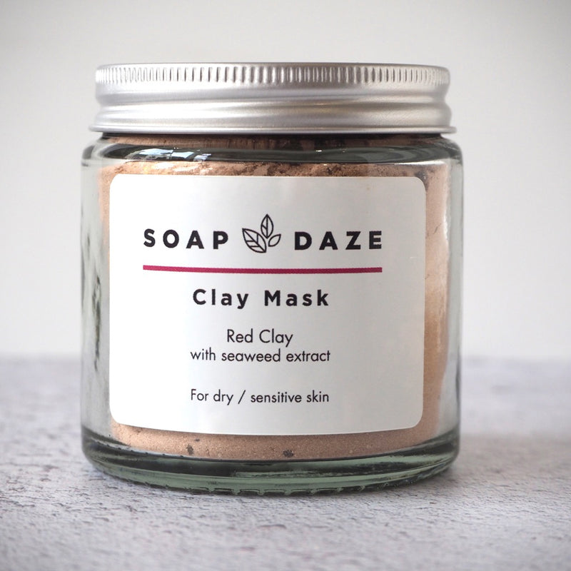 Clay Mask - Red Clay. For dry / sensitive skin.