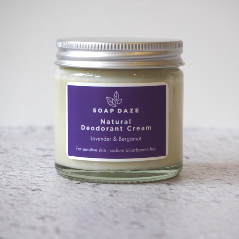 Lavender & Bergamot deodorant cream for sensitive skin