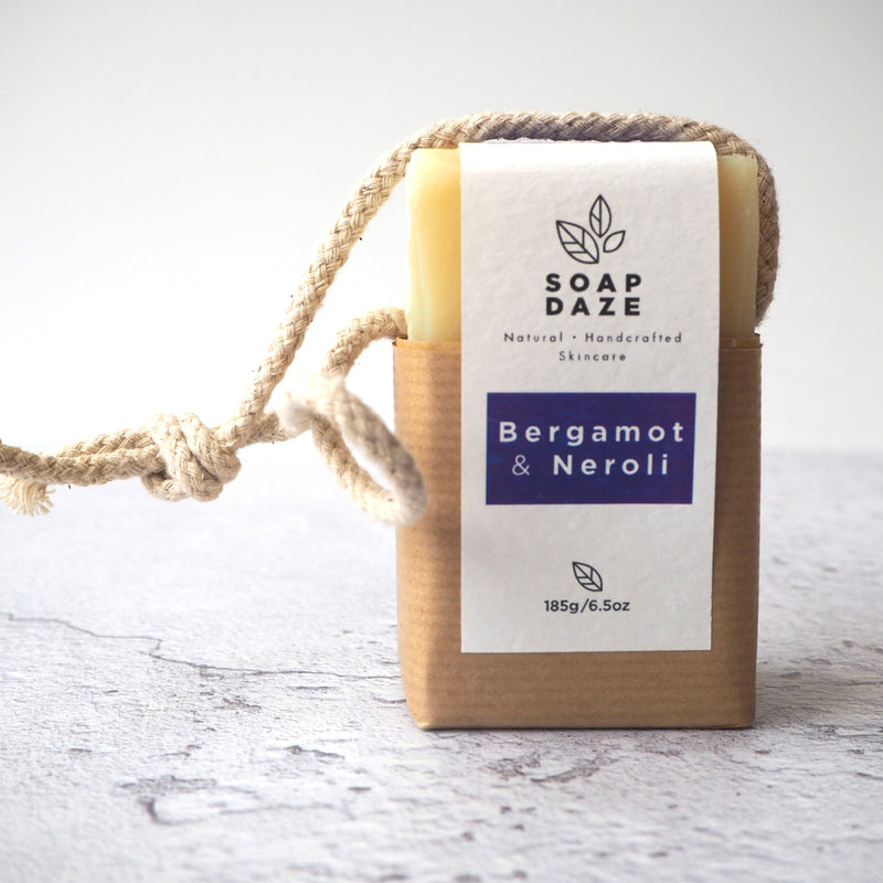Bergamot and Neroli Soap on a Rope