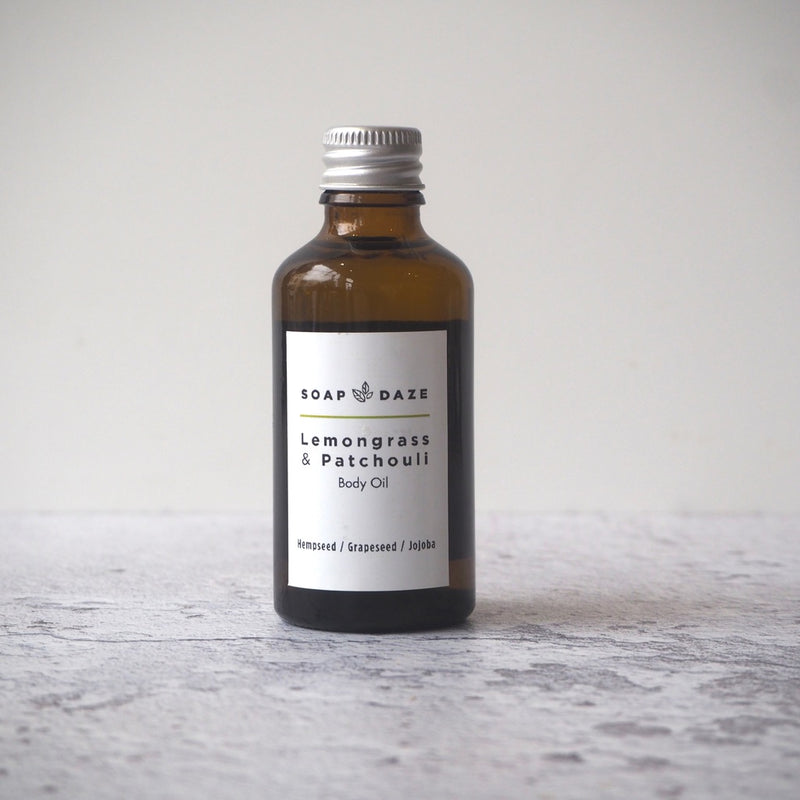 Mini Lemongrass & Patchouli Body Oil