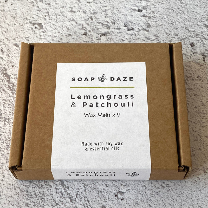 Lemongrass and Patchouli Wax Melt