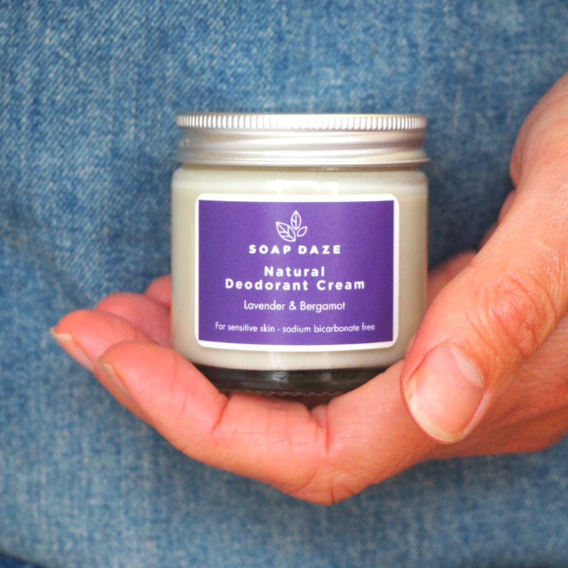 Lavender & Bergamot deodorant cream for sensitive skin