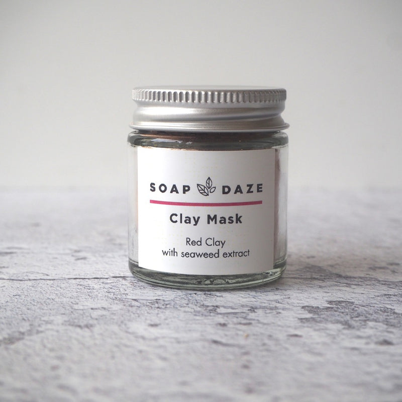Mini Clay Mask - Red Clay. For dry / sensitive skin.