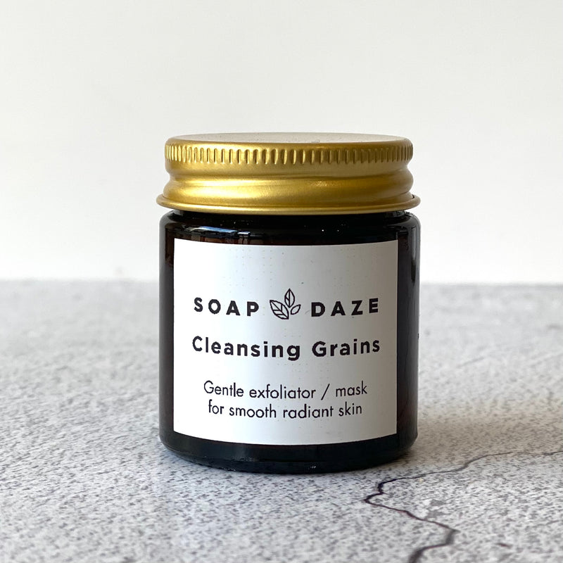 Mini Cleansing Grains, Vegan, Exfoliator / Mask
