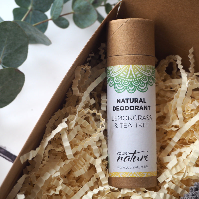 Lemongrass and Tea Tree Natural Vegan Deodorant
