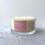 3 Wick Large Candle, Spring