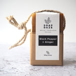 Black Pepper and Ginger Soap on a Rope